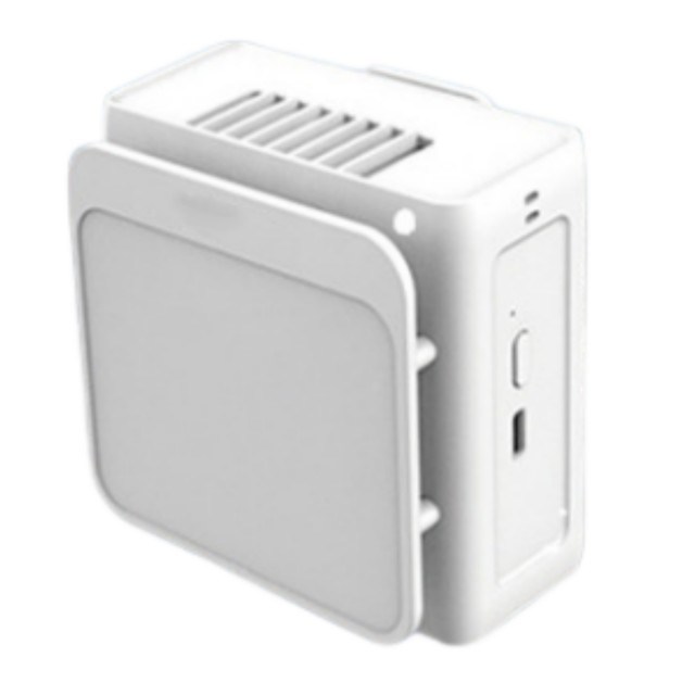 نوع C شارژ کننده فن کمر قابل حمل 3 سرعت باد باتری 5000mah ساخته شده