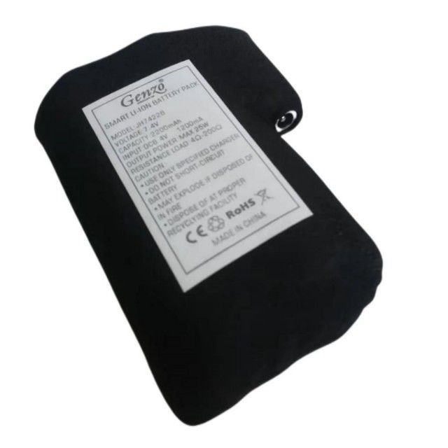 بسته بندی باتری لیتیوم یونی 18650 2S1P 7.4V 2000mAh 2200mAh 2600mAh 2600mAh 3500mAh بسته های باتری 3500mAh