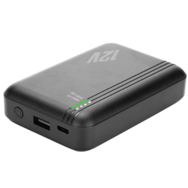 باتری فن 12 ولت 10000 میلی آمپر DC برای یخچال ژاکت فن USB برای تلفن همراه
