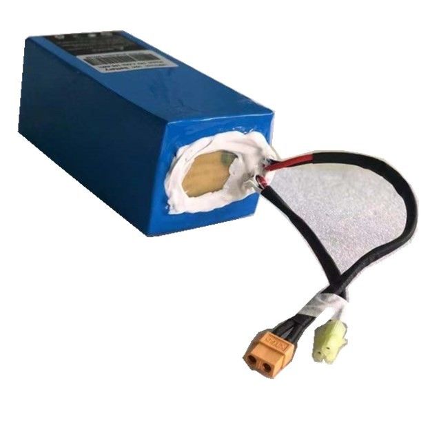 بسته باتری 18650 شارژ پذیر سفارشی 7s3p 10s2p 24v 36v 18650 بسته باتری لیتیوم برای اسکوتر برقی با پلاگین XT60
