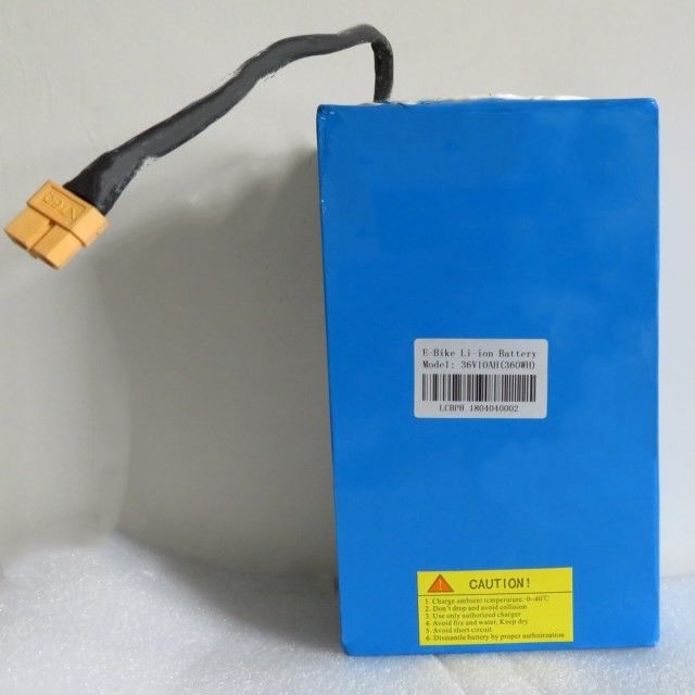 باتری های لیتیوم 36 ولت بسته بندی شده 10ah 36v 10s4p MSDS UN38.3 برای Ebike