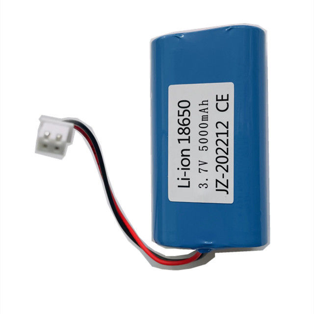 باتری لی یون 18650 با ظرفیت 2200mah سلول 2S1P بسته Icr18650 7.4v برای دوربین