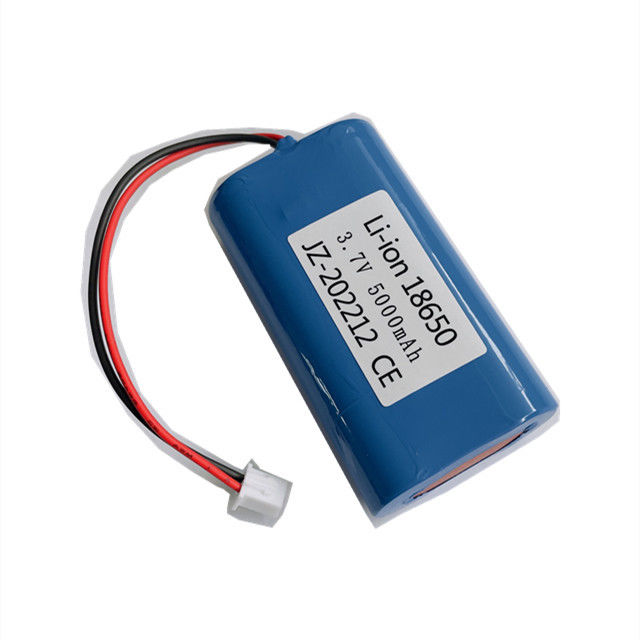 باتری لی یون 18650 با ظرفیت 2200mah سلول 2S1P بسته Icr18650 7.4v برای دوربین