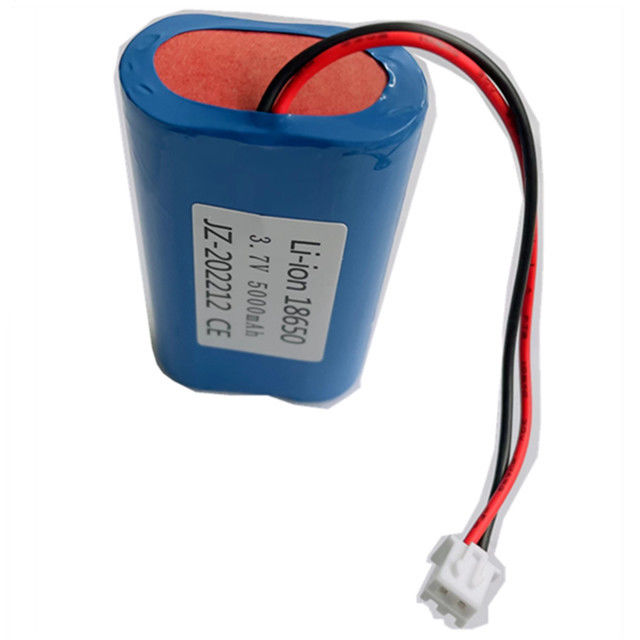 باتری لی یون 18650 با ظرفیت 2200mah سلول 2S1P بسته Icr18650 7.4v برای دوربین