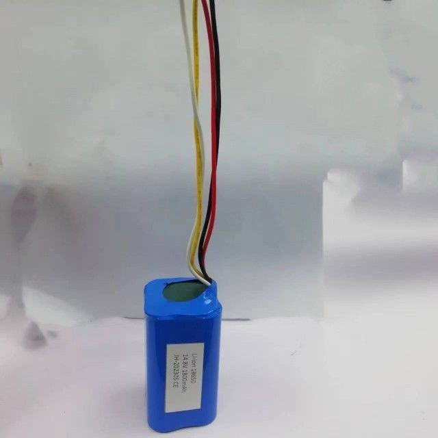بسته باتری سفارشی 14.8v 2200mah 18650 سلول 4s1p با BMS برای جاروبرقی