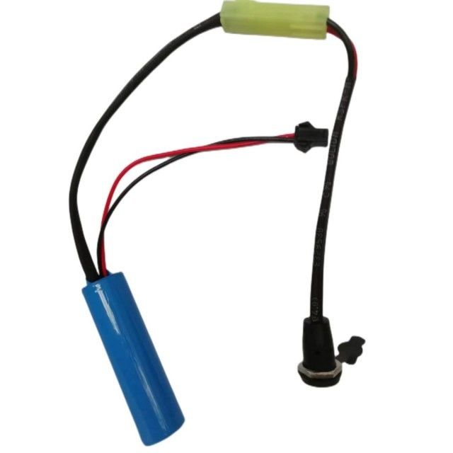 باتری پمپ آب SM-2P 18650 1s 3.7v 2000mAh با دوشاخه شارژ DC5521