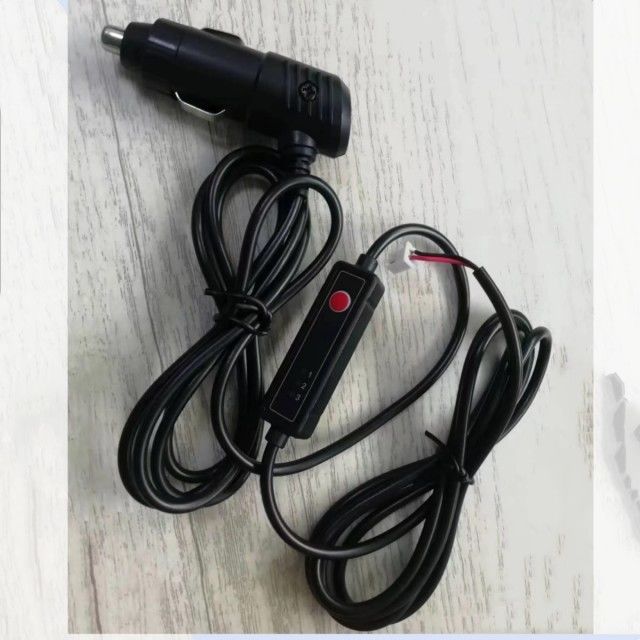سوئیچ فن سفارشی کابل برق ژاکت PE 1.2M JST 2Pin سر گلوله
