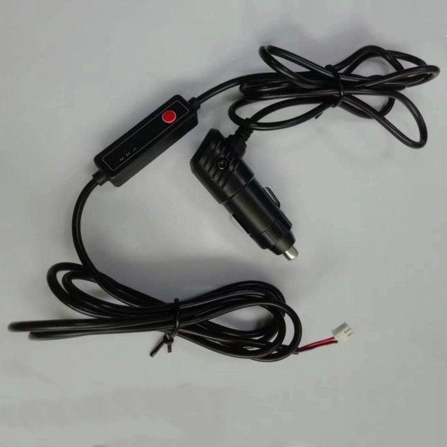 سوئیچ فن سفارشی کابل برق ژاکت PE 1.2M JST 2Pin سر گلوله