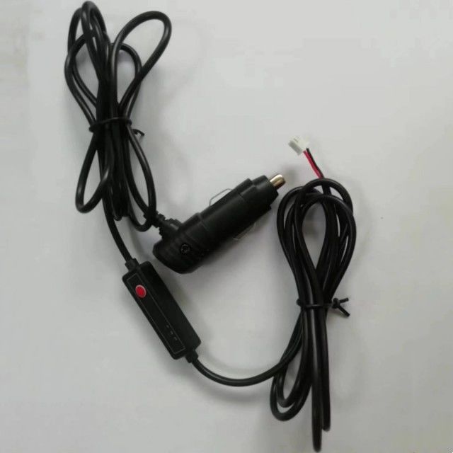 سوئیچ فن سفارشی کابل برق ژاکت PE 1.2M JST 2Pin سر گلوله