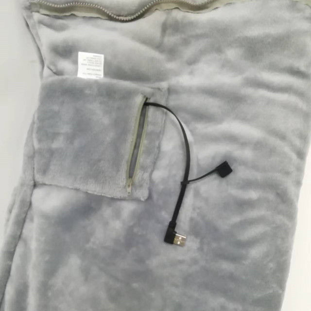روتختی گرم کن مادون قرمز کم ولتاژ 80 × 150 سانتی متر روتختی گرم کن ایمن با USB