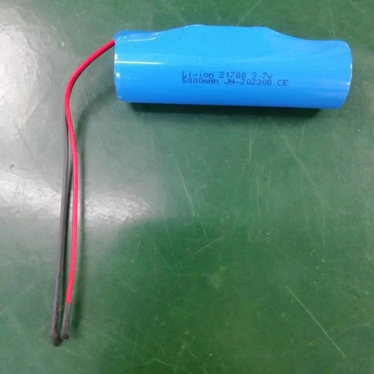 3.7V 5000mAh 21700 بسته با PCB و سرب 20 AWG برای دستگاه الکترونیکی
