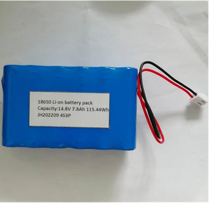 18650 باتری بسته 4s3p 14.8V 7.8Ah باتری با 2-Pin تماس برای چراغ LED
