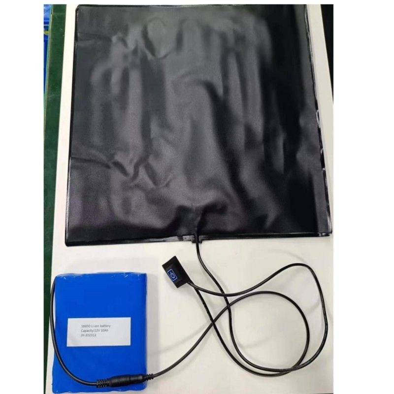 تحویل مواد غذایی گرم پد گرمایش PVC 12V 10Ah پد های گرمایش باتری با اندازه 30x30cm