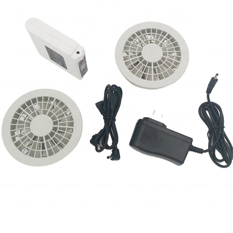 مجموعه باتری فن PSE 7.4V 5200mAh مجموعه فن خنک کننده ژاکت 4 سطح سرعت باد