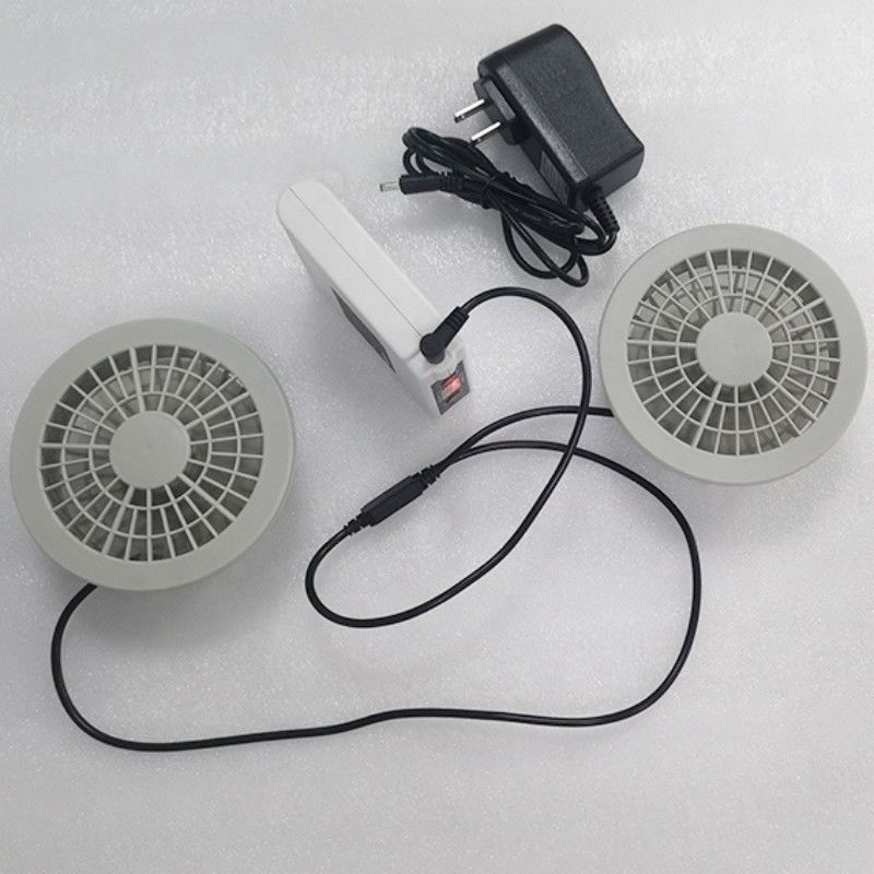 مجموعه باتری فن PSE 7.4V 5200mAh مجموعه فن خنک کننده ژاکت 4 سطح سرعت باد