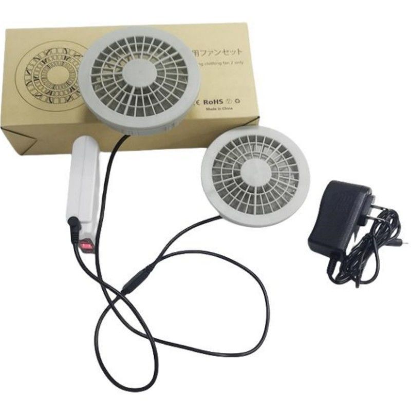 مجموعه باتری فن PSE 7.4V 5200mAh مجموعه فن خنک کننده ژاکت 4 سطح سرعت باد