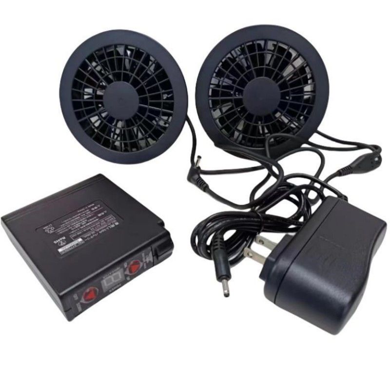 مجموعه فن باتری مارک کره 7.4V 7000mAh KC برای ژاکت خنک کننده