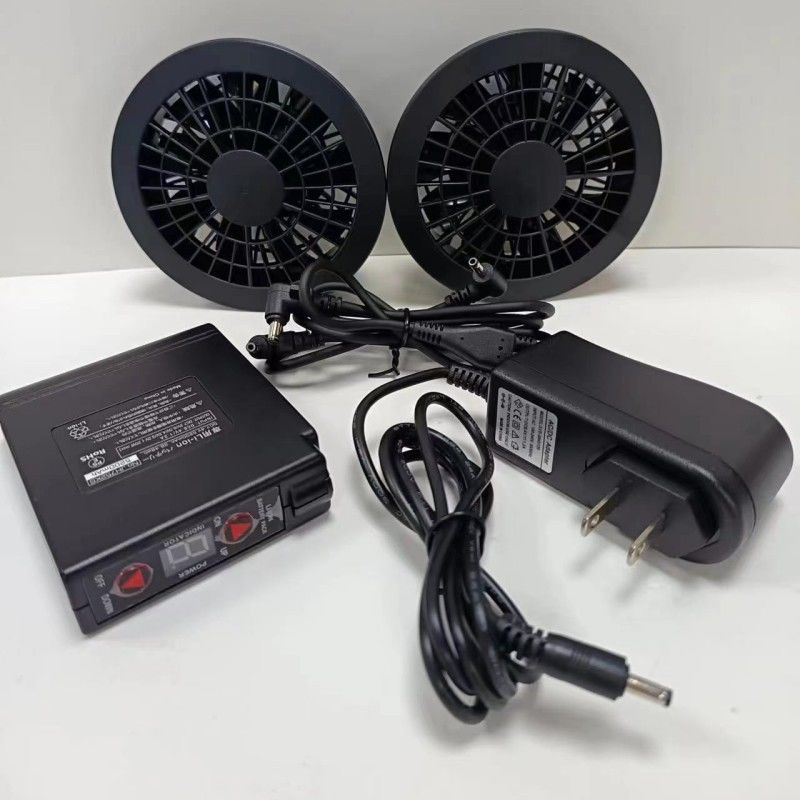 مجموعه فن باتری مارک کره 7.4V 7000mAh KC برای ژاکت خنک کننده