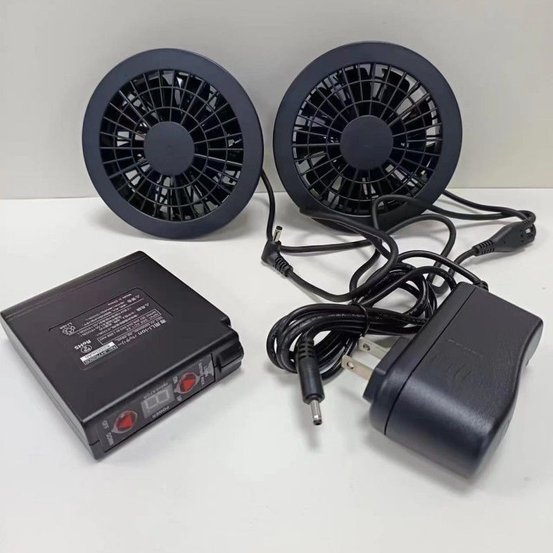 مجموعه فن باتری مارک کره 7.4V 7000mAh KC برای ژاکت خنک کننده