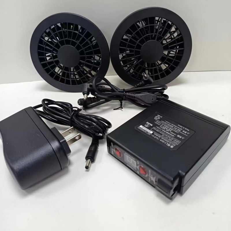مجموعه فن باتری مارک کره 7.4V 7000mAh KC برای ژاکت خنک کننده