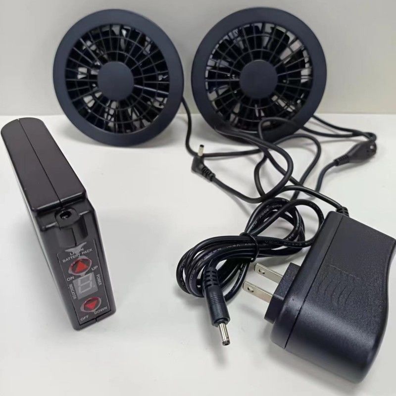 مجموعه فن باتری مارک کره 7.4V 7000mAh KC برای ژاکت خنک کننده