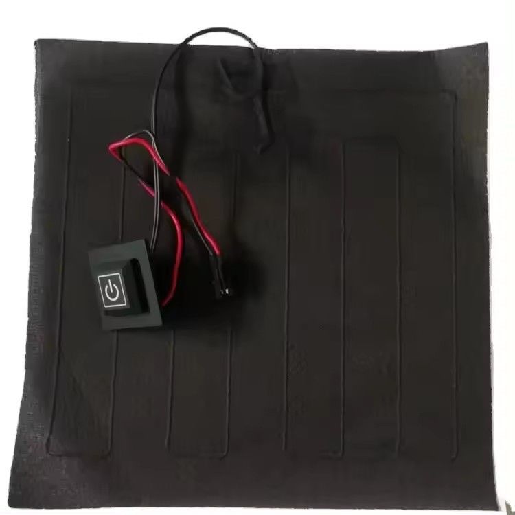لباس های سفارشی پد گرمایش اندازه 20x20cm 3.7V با SM 2Pin پلگ