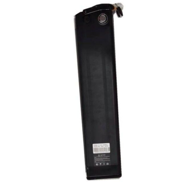باتری لیتیوم ماهی نقره ای 48V 25Ah طول 630mm با شارژر برای دوچرخه ای