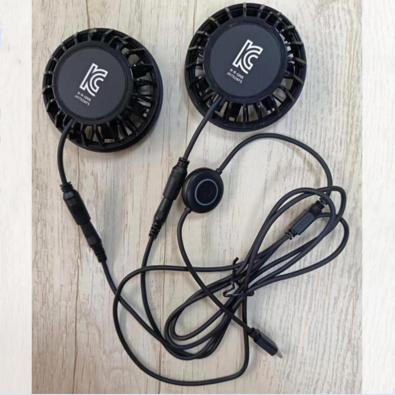 فانوس شلوار 2 عدد فانوس خنک کننده کوچک 5 ولت با پلاگین نوع C