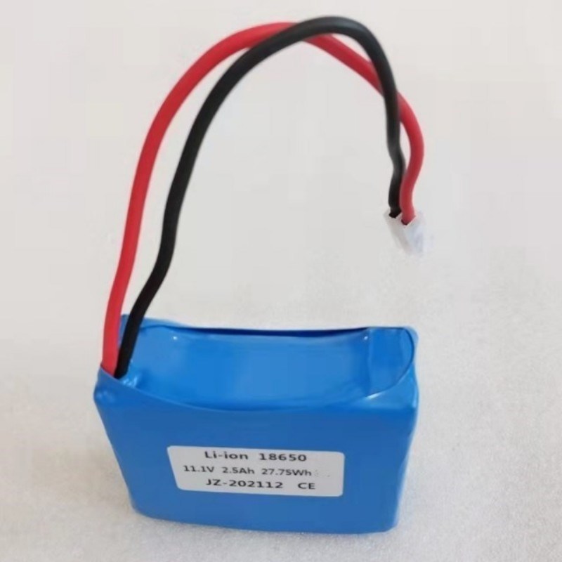 باتری با تخلیه بالا 3S1P 18650 2500mAh 8C 11.1V باتری برای دستگاه پزشکی