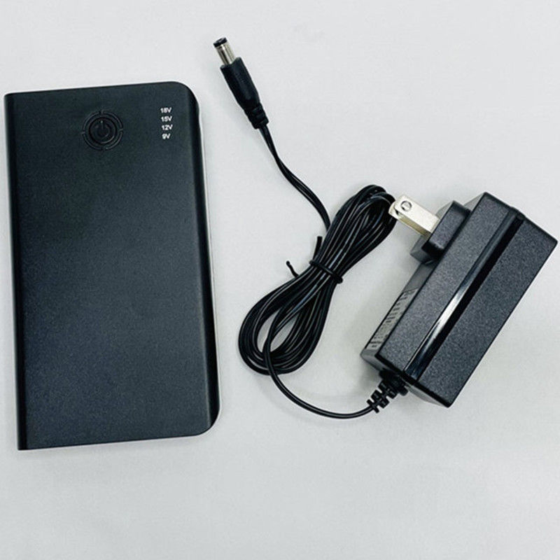 باتری پاوربانک های DC 4 سطح ولتاژ خروجی 18V 15V 12V 9V برای هوادار کت تابستانی