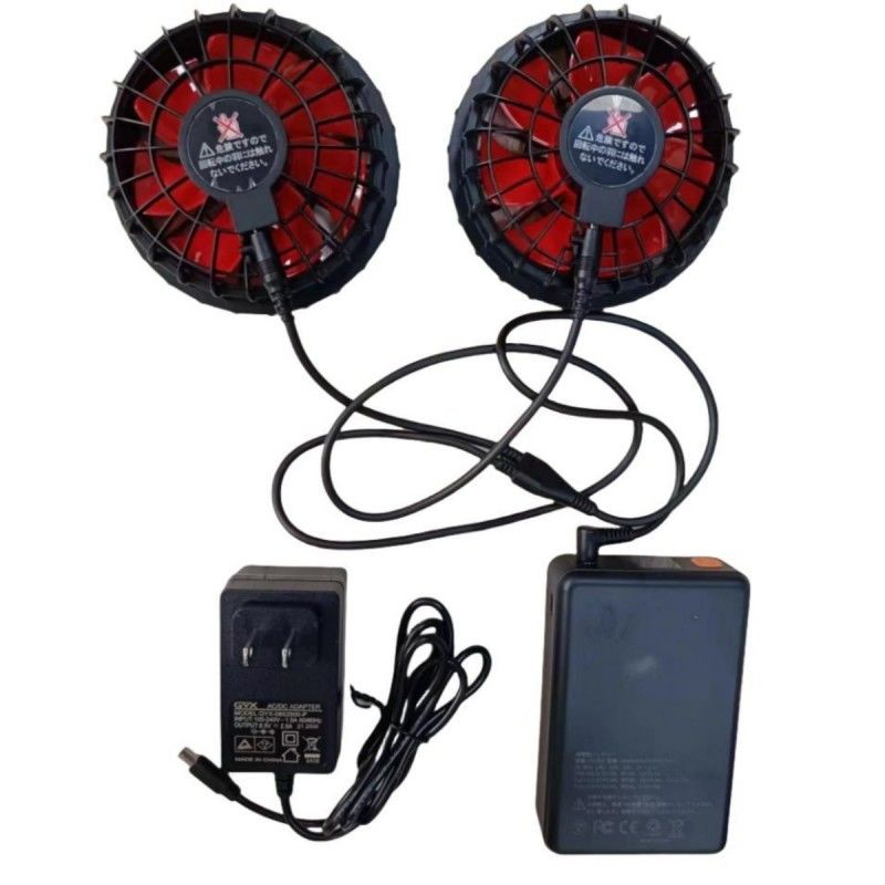 19 ولت باتری فن 20000mAh برای تابستان یخچال ژل 12 ساعت کار