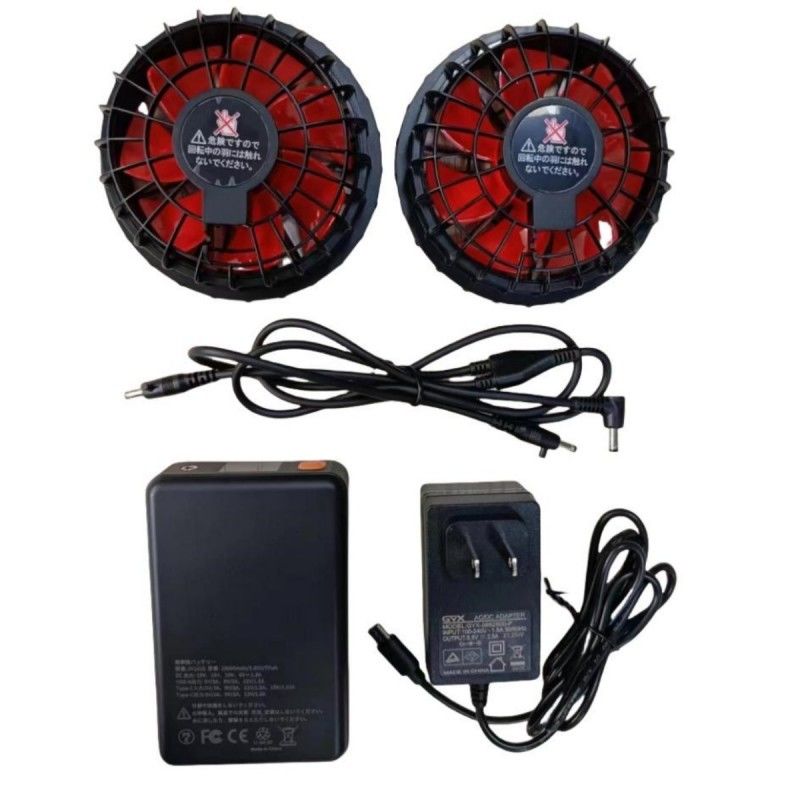 19 ولت باتری فن 20000mAh برای تابستان یخچال ژل 12 ساعت کار